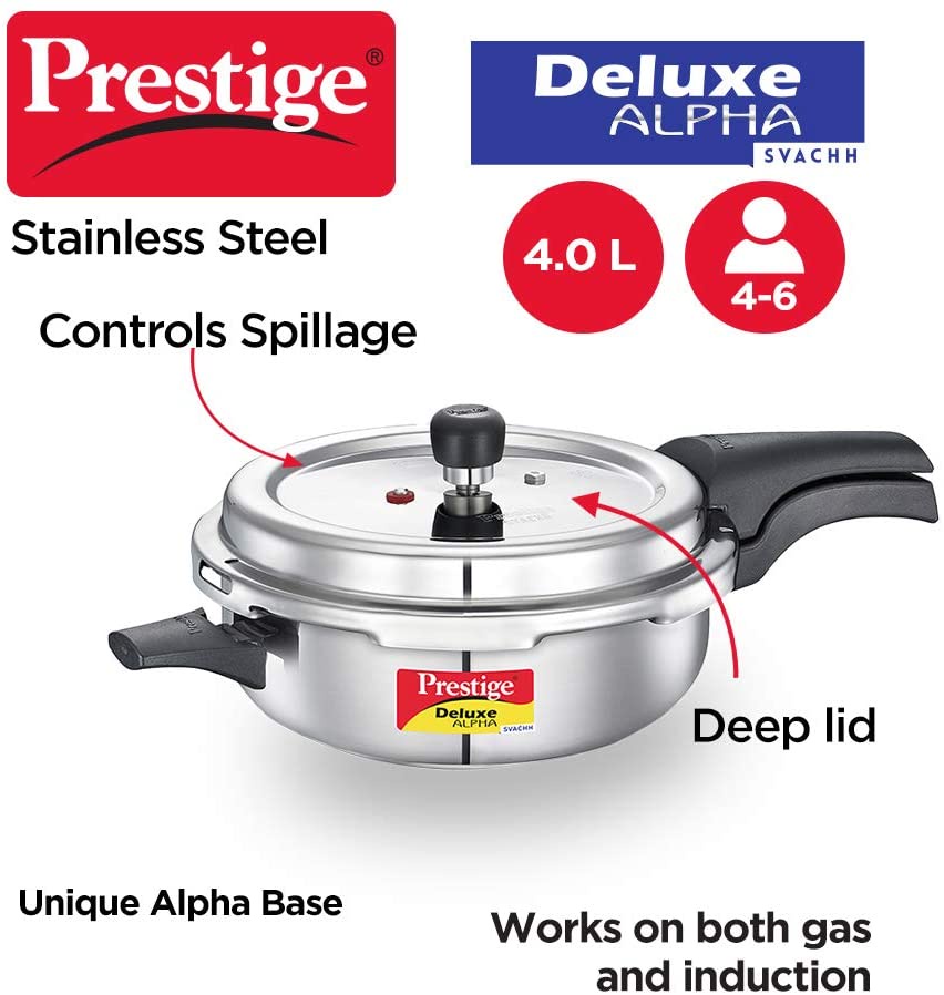 Prestige pan cooker 5 litre deals