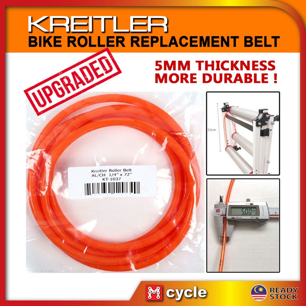 Bicycle roller hot sale belt