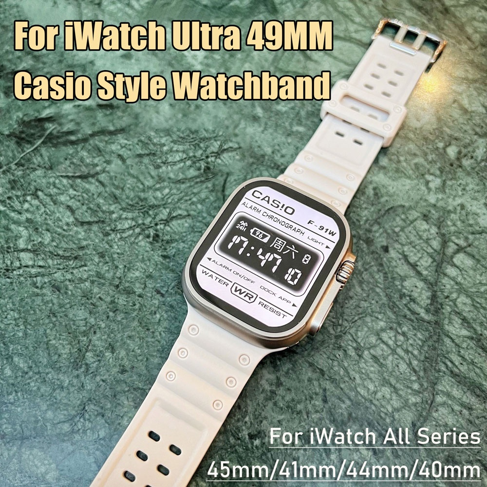 Casio apple watch band online