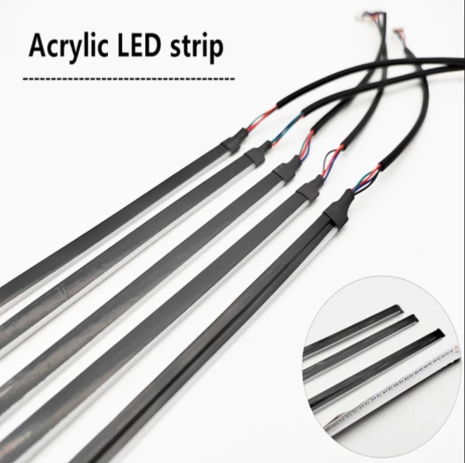 75CM 110CM For LED Strip Symphony Car Ambient Lights 64 Color RGB ...