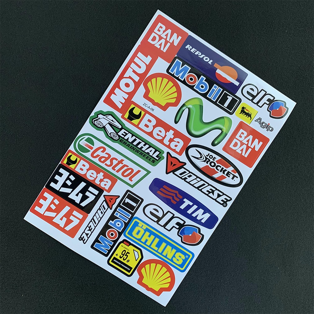 Thai Sticker Thailand Brands Parts Decal Motorcycle Body Modified ...