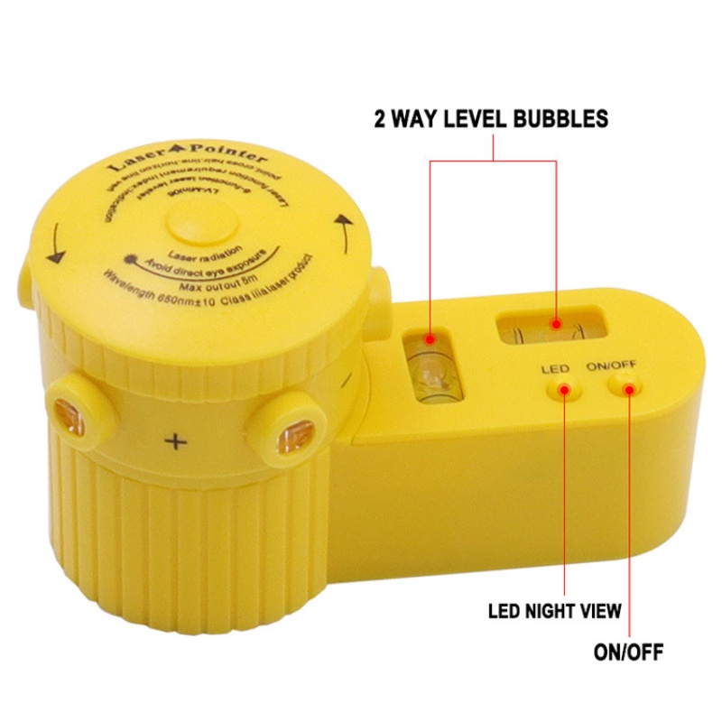 Multi Function Laser Level Leveler With Tripod Vertical 6 Modes ...