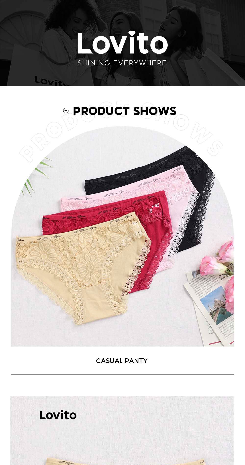 5Mayi Womens Underwear Lace & Cotton Panties for Women Briefs, Bikini, Size  5 at  Women's Clothing store