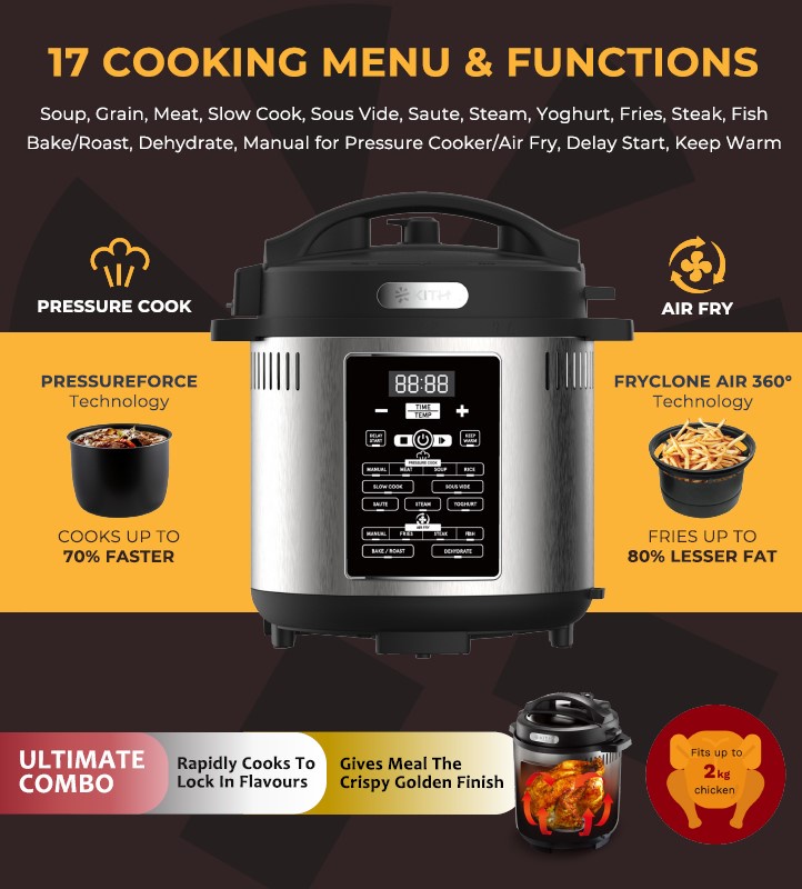 Ansio electric deals pressure cooker