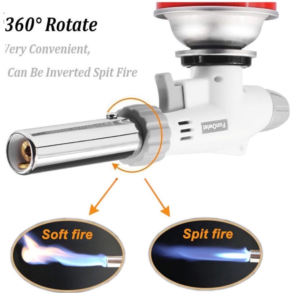 CHEAPEST Premium Butane Flame Torch Welding Gas Torch Lighter Heating ...