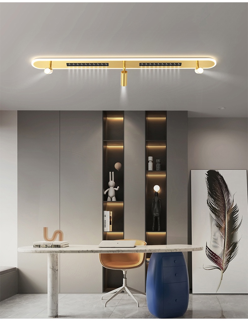 SUNMEIYI No Main Lamp Shop Led Chandeliers Home Surface Mounted Track ...