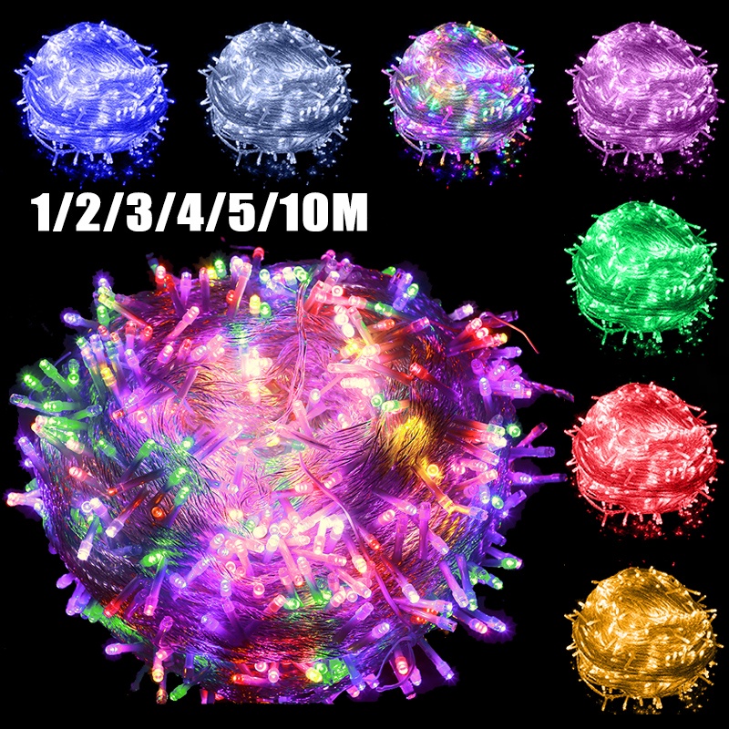 Lampu Raya 10M Fairy Hari Raya Lights 100 LED String Lights For Festive ...