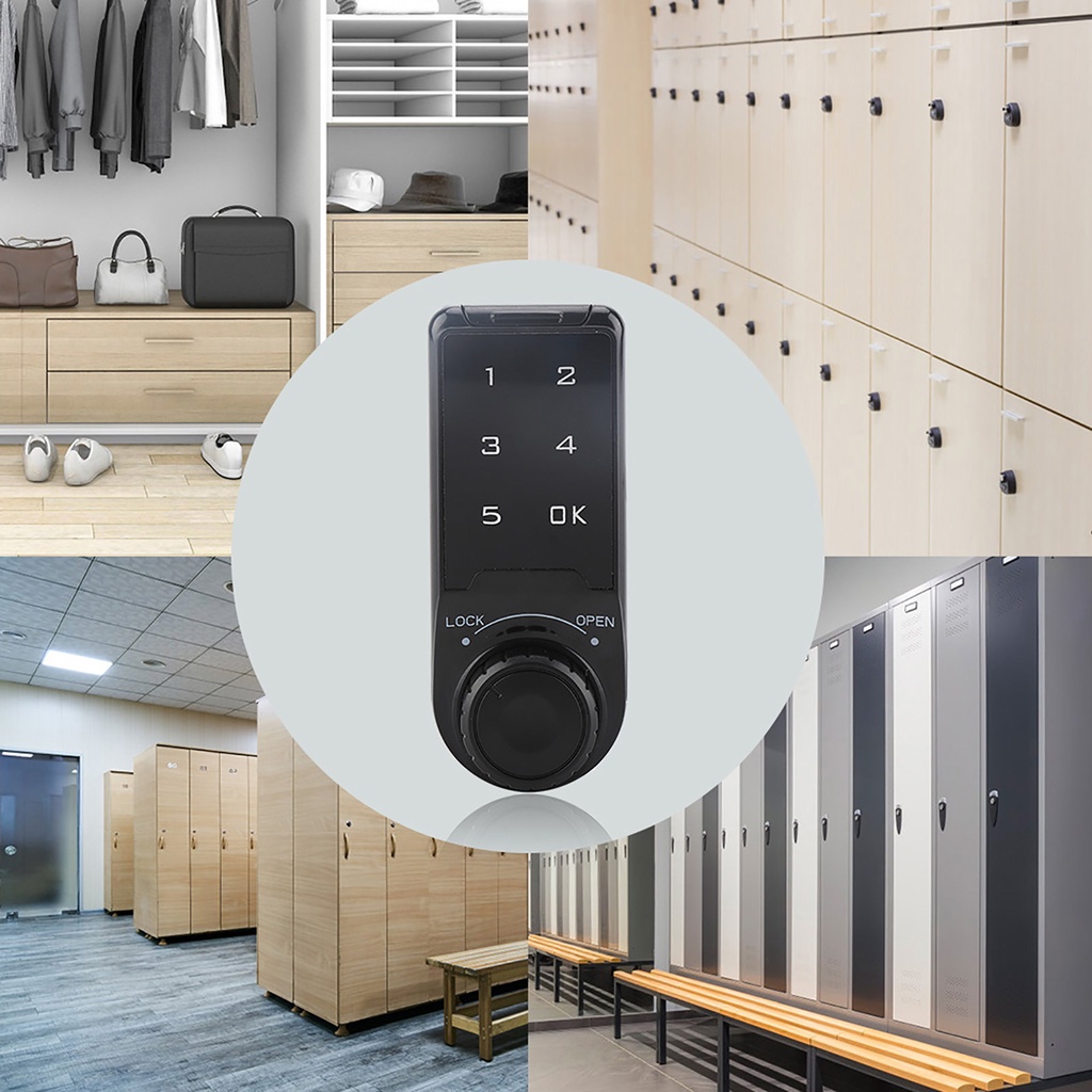 Touch Keypad Password Key Access Lock Digital Electronic Security ...