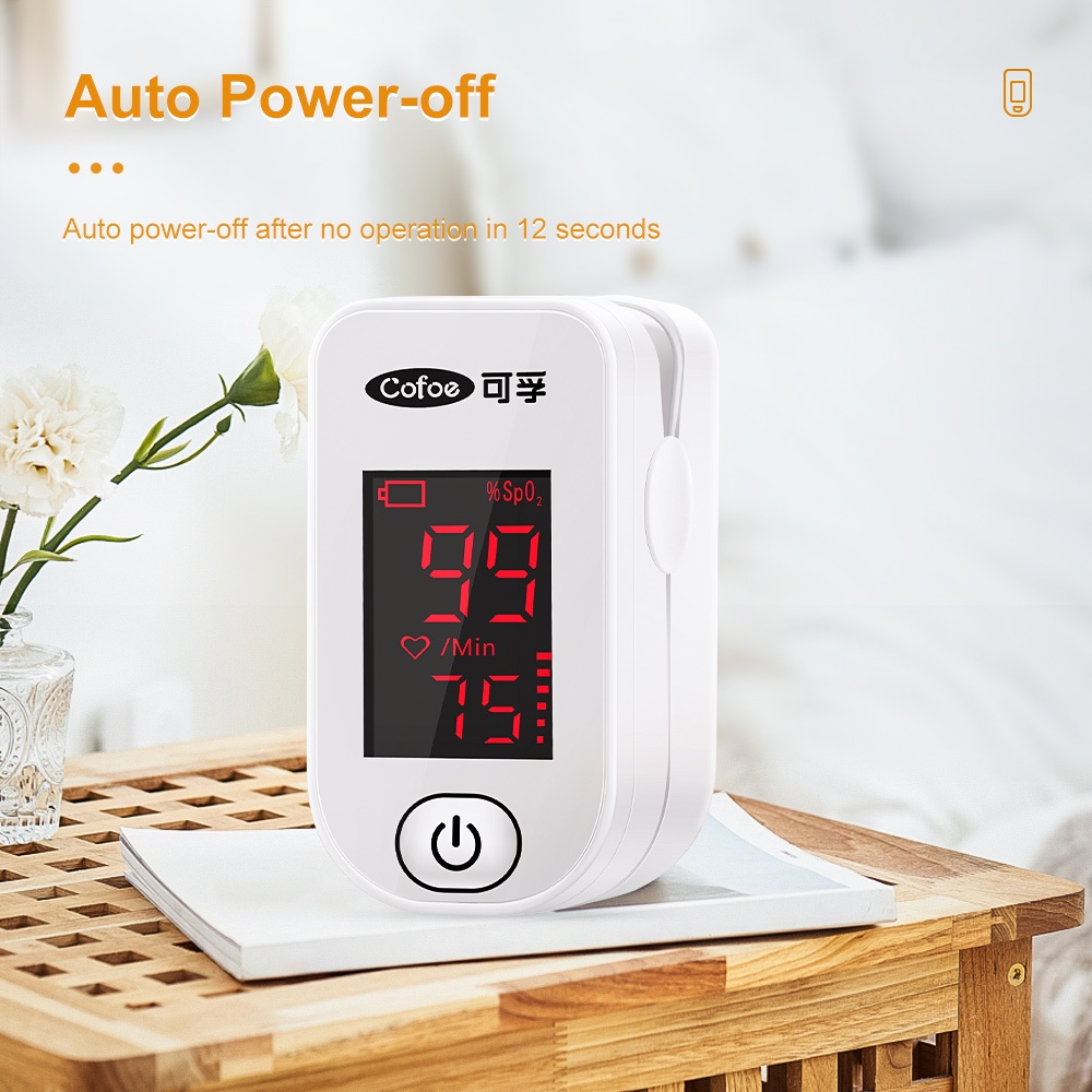 Cofoe Portable Fingertip OLED Display Pulse Sleep Monitoring Oxygen ...