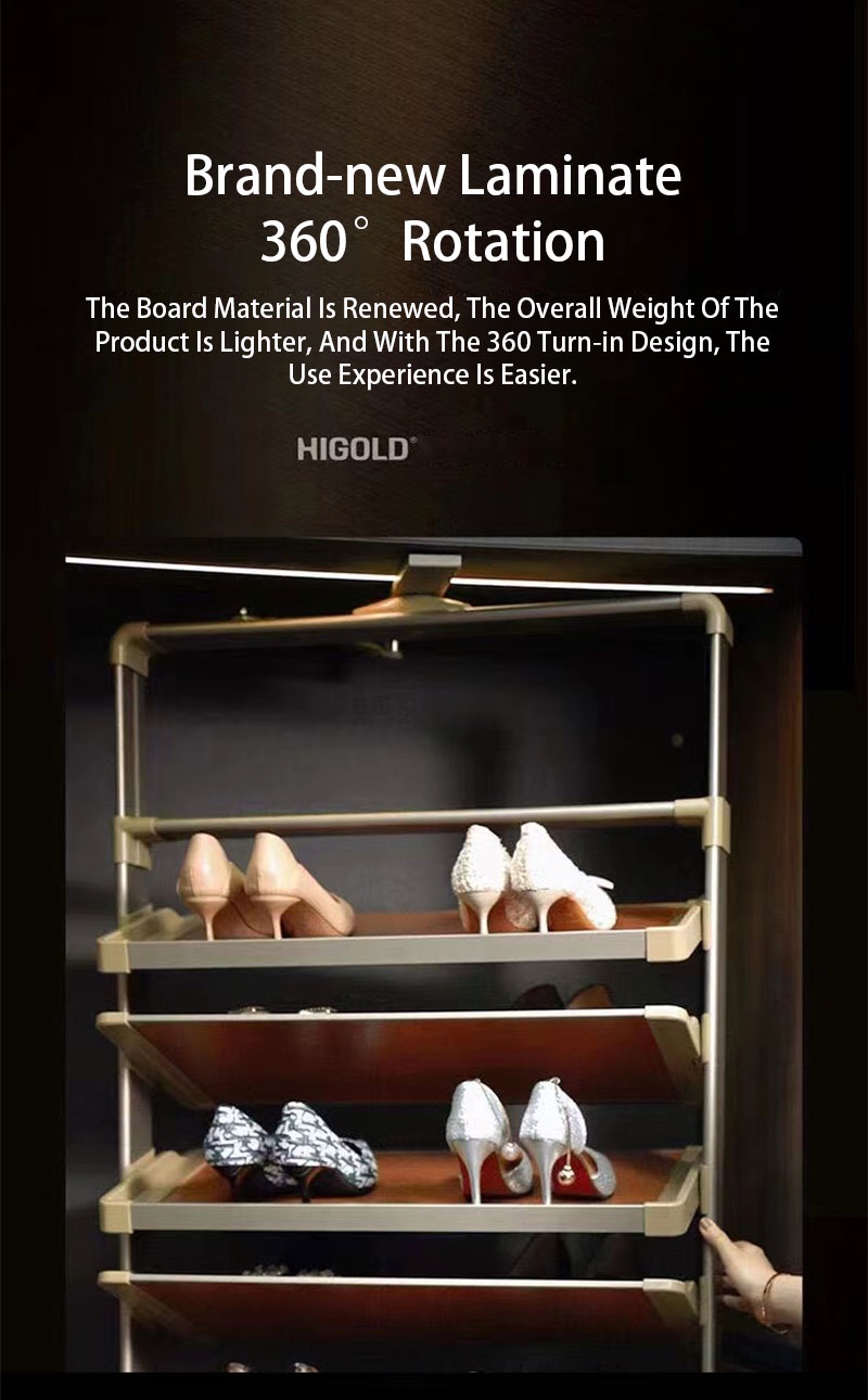 HIGOLD BV Series Rotating Shoe Rack | Shopee Singapore