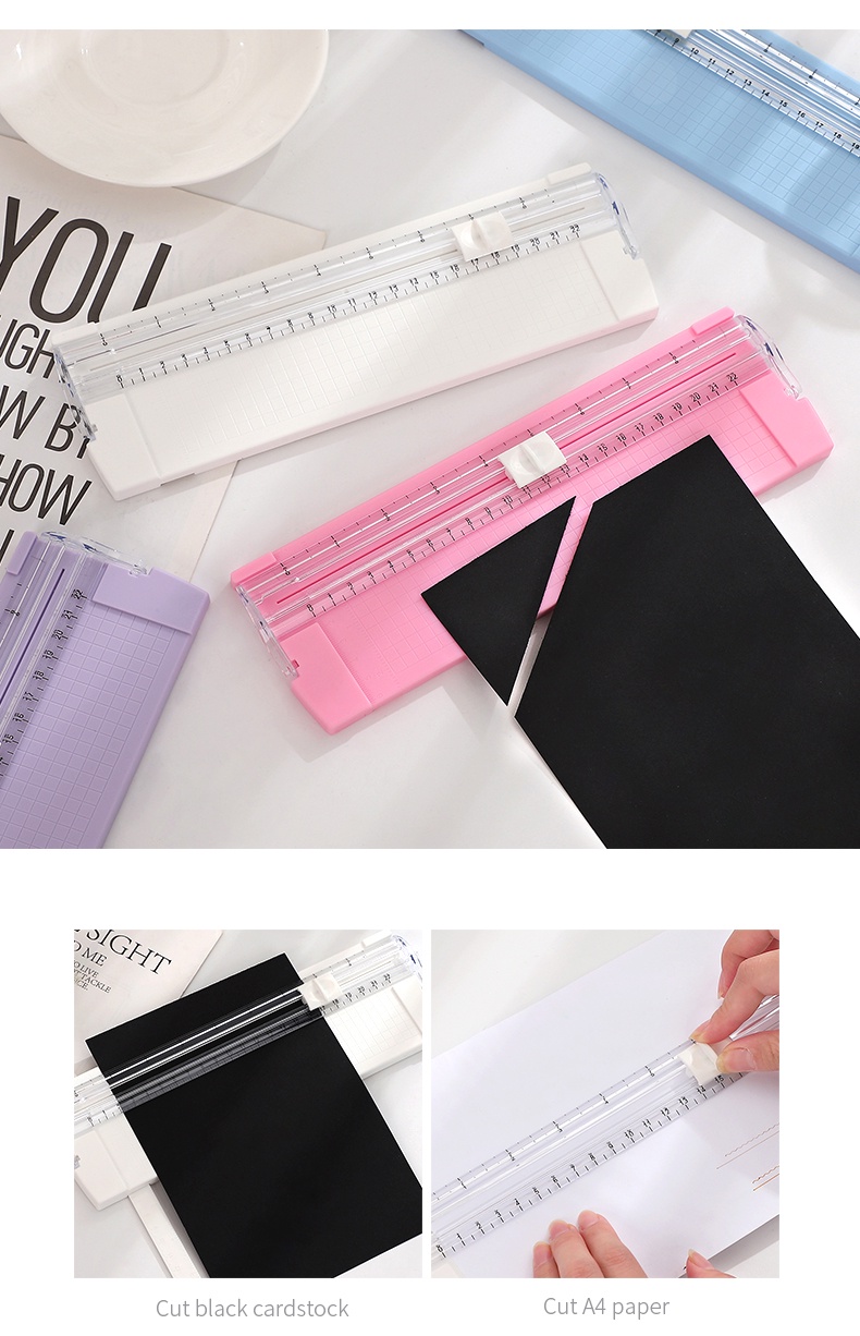 JIANWU Cute Multifunction Journal Paper Cutter DIY Student Handmade A5 ...