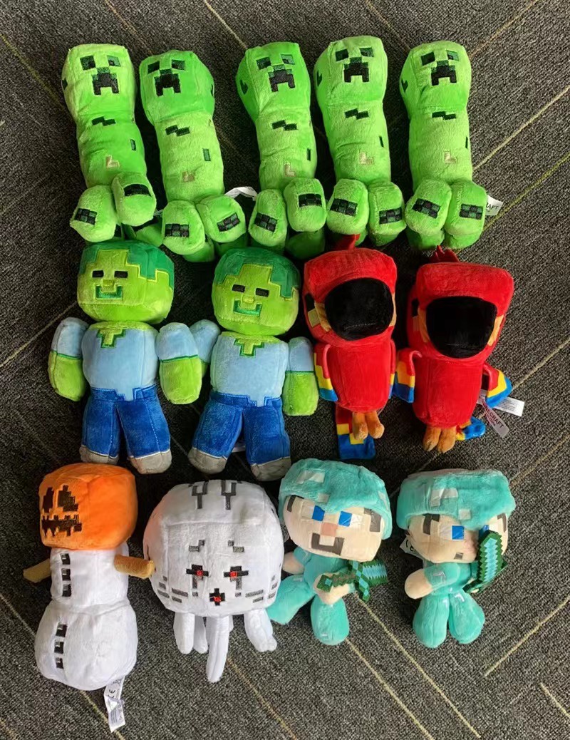 15-22cm Game Minecraft Stuffed Toys Minecraft Creeper Enderman