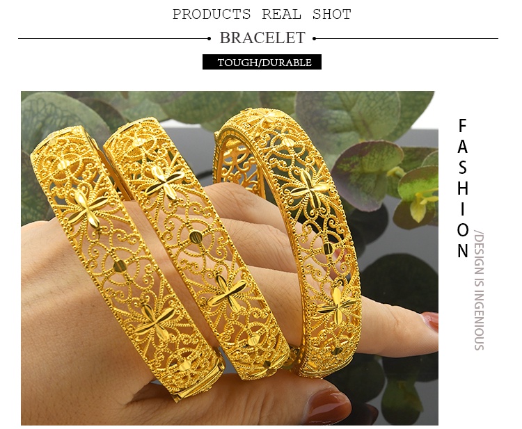 Gold plated sales bracelets wholesale