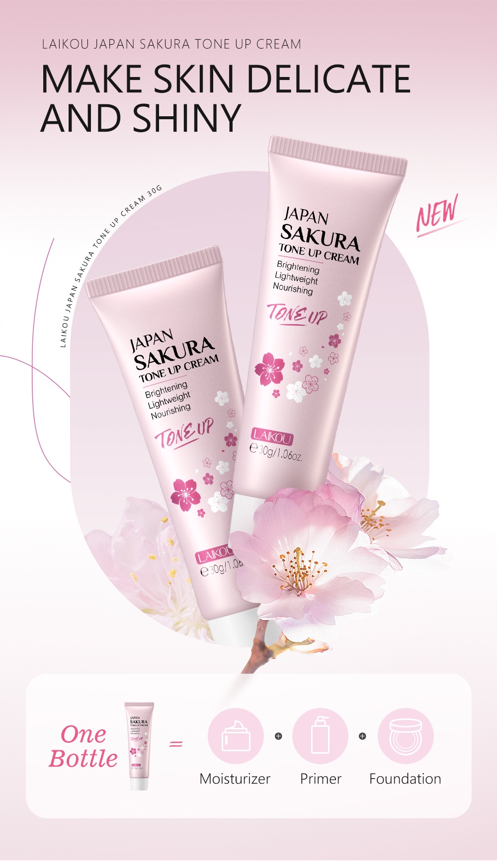 Laikou Japan Sakura Tone Up Cream 30Gm Sg 11134202 22110 Os6Sgue6Eljvf7