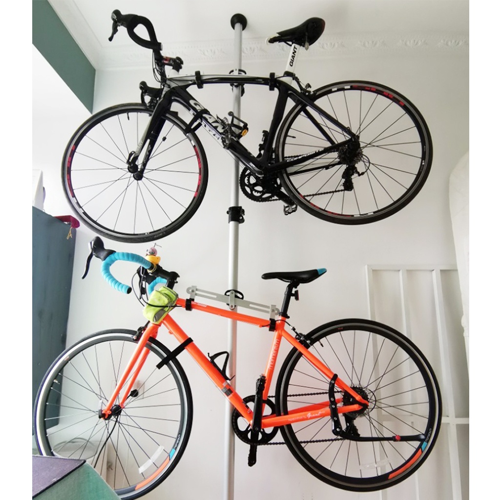 Bike floor best sale to ceiling stand