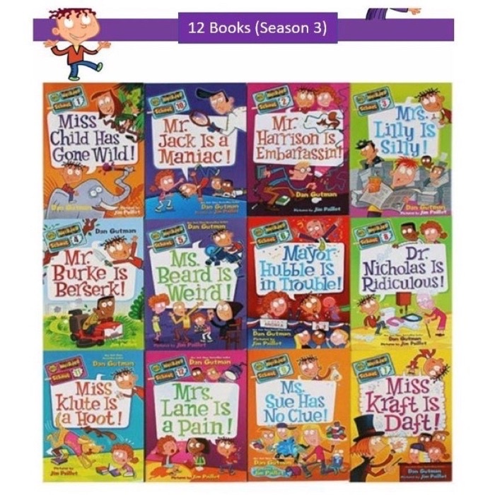 My Weird School Box Set Children Story Books (62 Books
