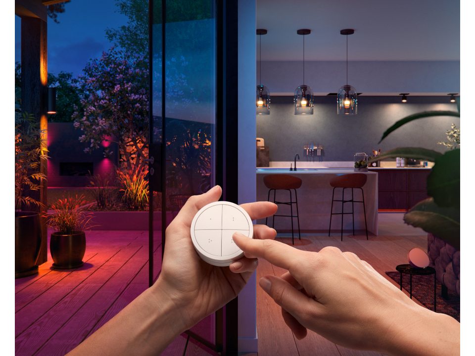 Philips Hue Tap Dial Switch Remote Control White | Shopee Singapore