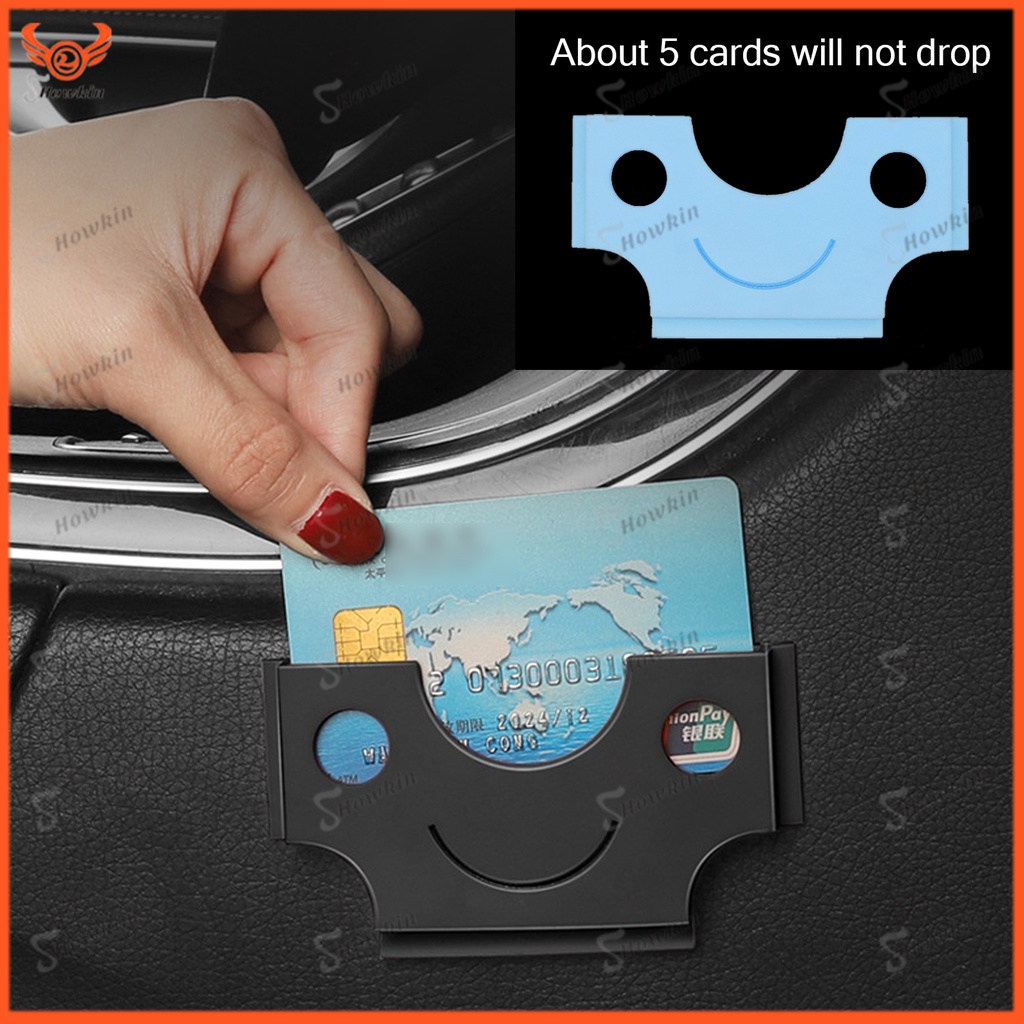Car Card Holder Voucher Storage Box Ic Card Holder Car Refueling High ...