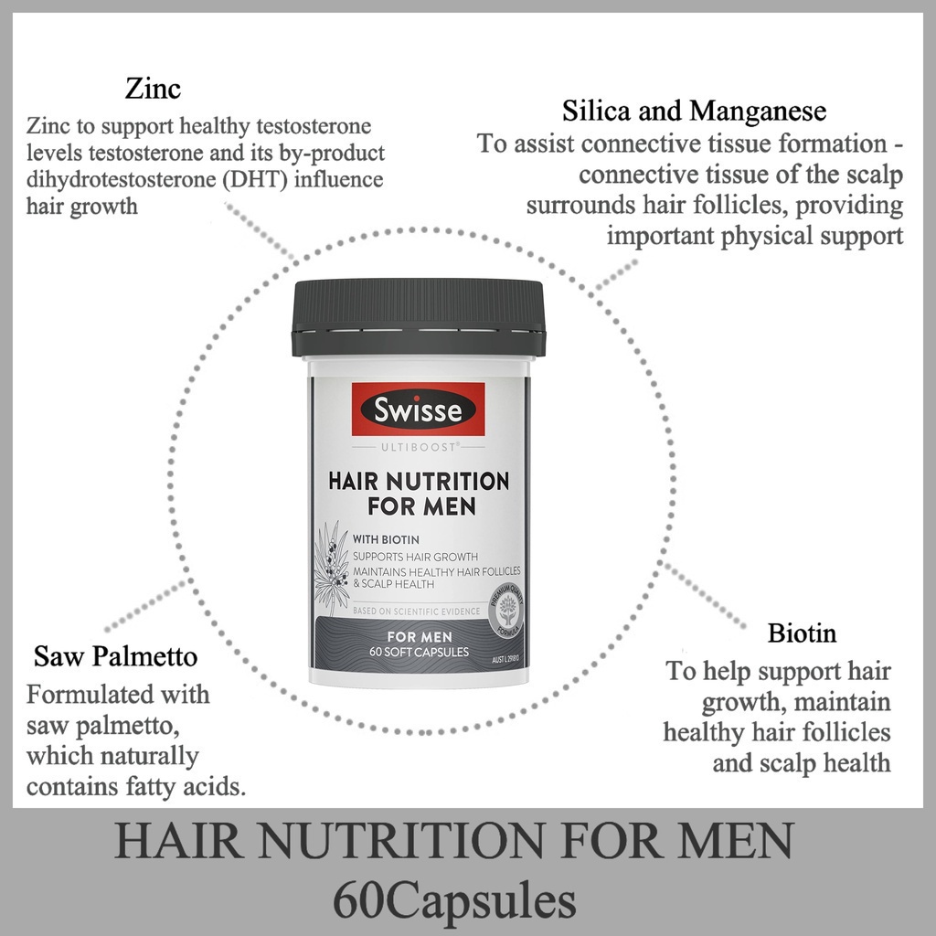 Swisse Hair Nutrition For Women 60 Capsules