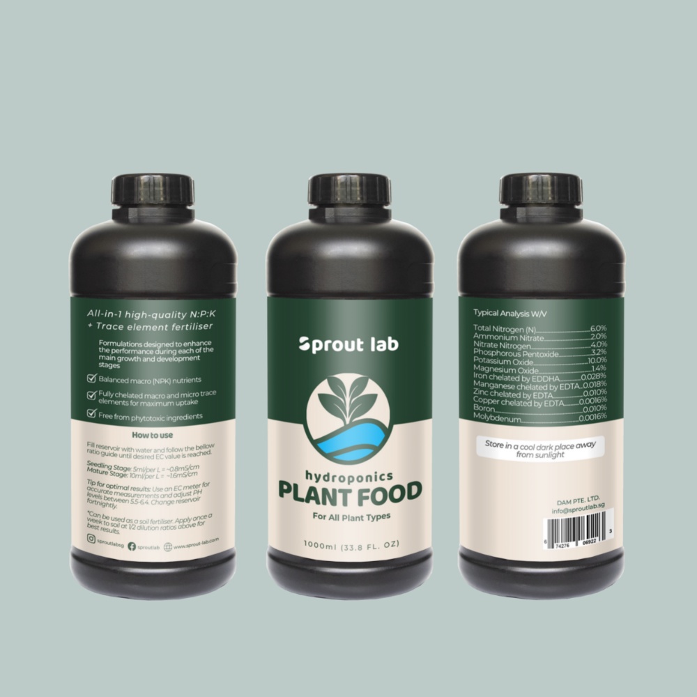 Sprout lab | 2 in 1 Hydroponic Plant Food Nutrient Concentrate Solution ...