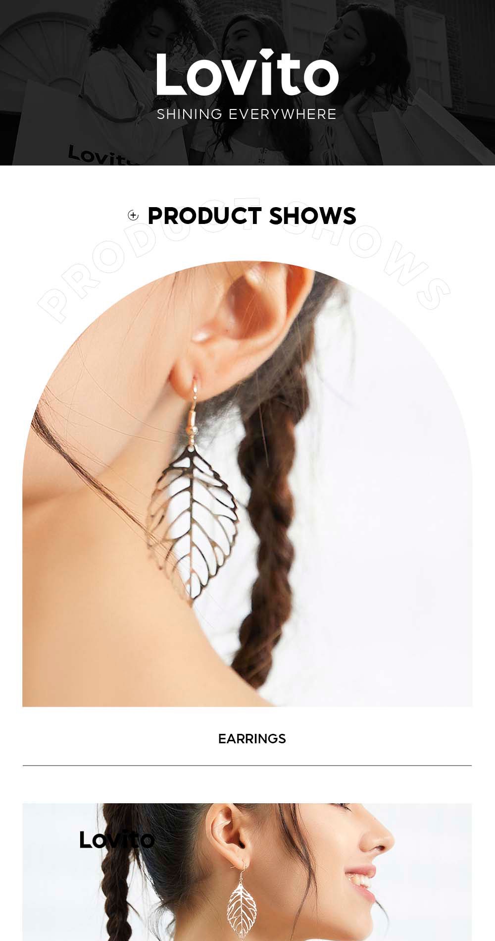 Alloy sale metal earrings