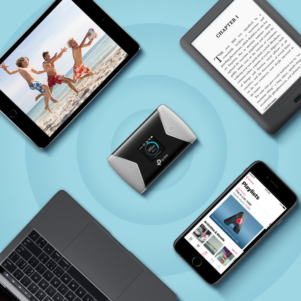 TPLINK M7450 CAT6 AC1200(2.4Ghz+5Ghz) Portable Broadband Mobile Wifi