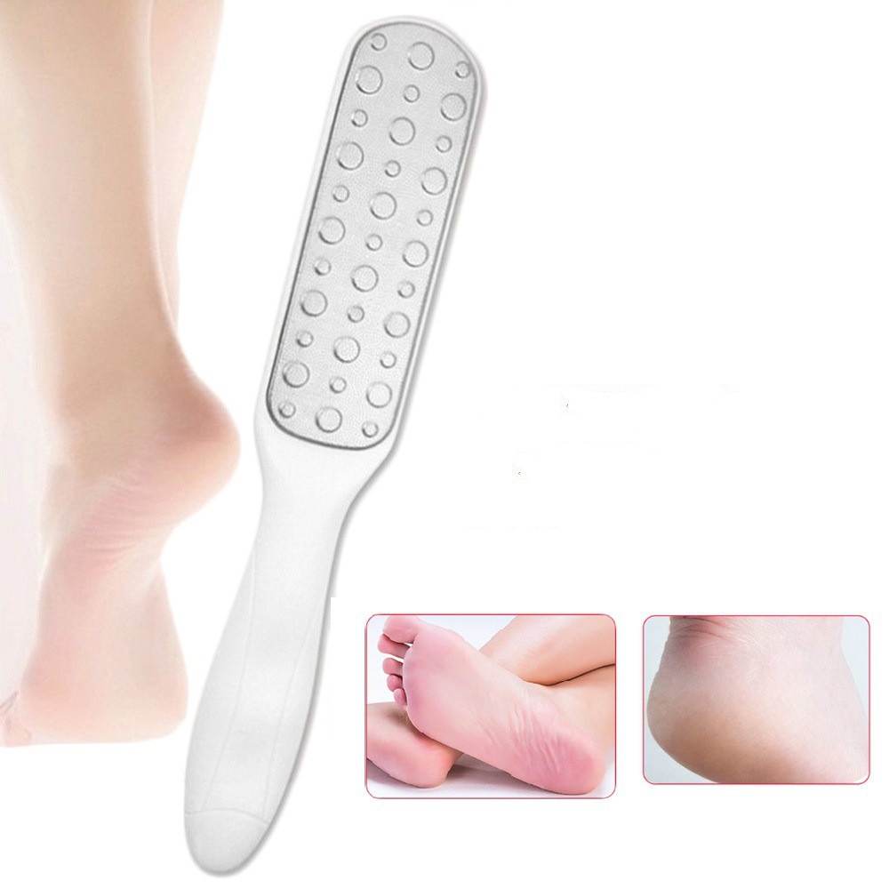 Double-sided Foot Calluses File Exfoliating Scrub Brush Stainless Steel ...