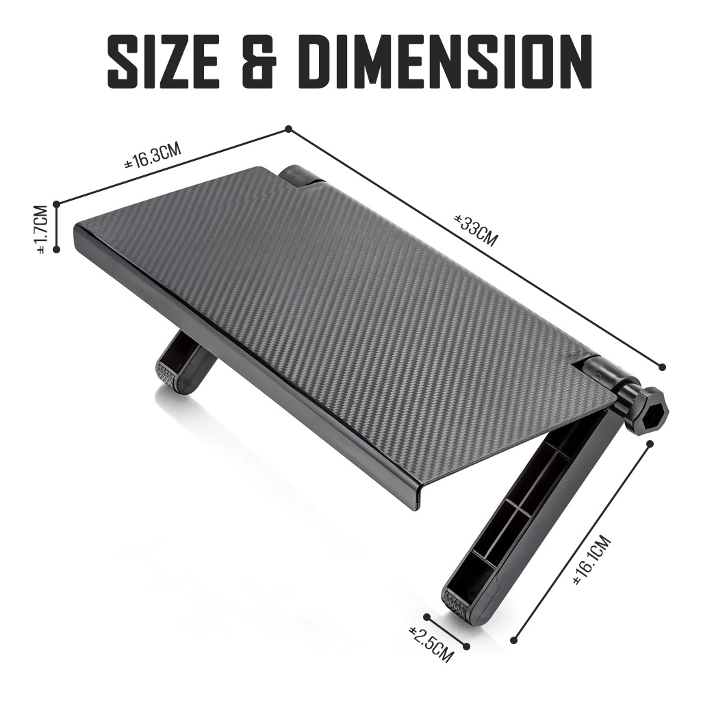 SG Screen Caddy TV Top Shelf - Monitor Stand Router Rack Computer ...