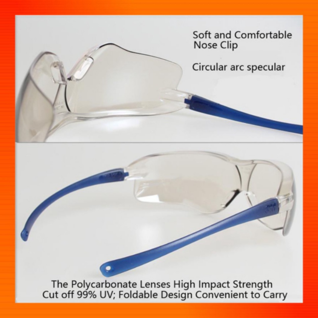 3M SAFETY GOGGLES ANTI-FOG UV SCRATCH RESISTANT | CERMIN MATA ...