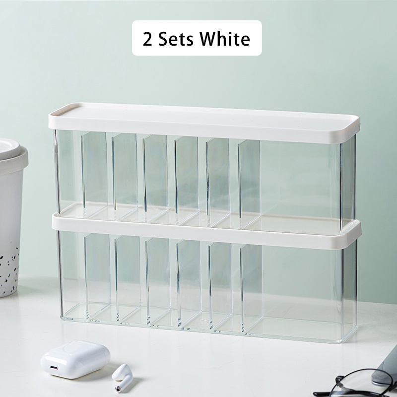 New Type Stackable Cable Storage Box USB Wire Organizer Desk Organizer ...