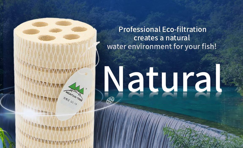 Mountain Tree Ceramic Lotus Root Bacteria House | Filter Media For ...