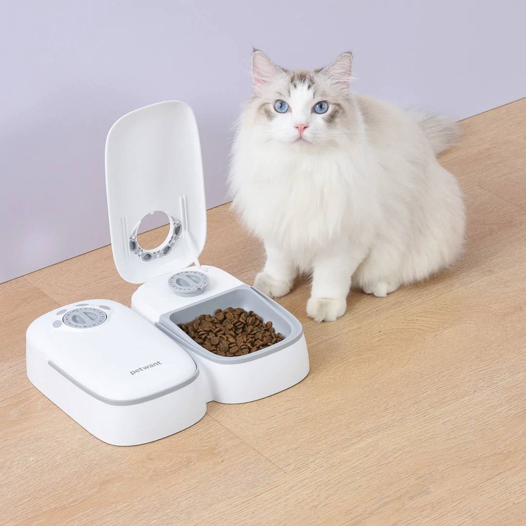 Smart Pet Automatic Feeder with Alarm Clock Timing and Long Battery ... - Alarm Clock Feeder Pet