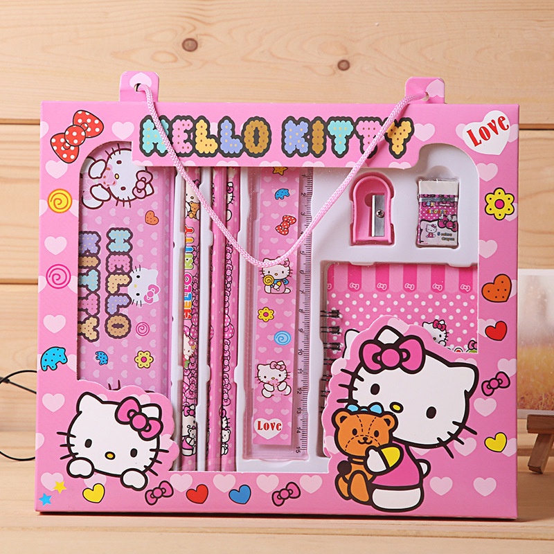 Anmei Figure Spiderman Stationery Set Frozen Elsa Children's Cartoon ...