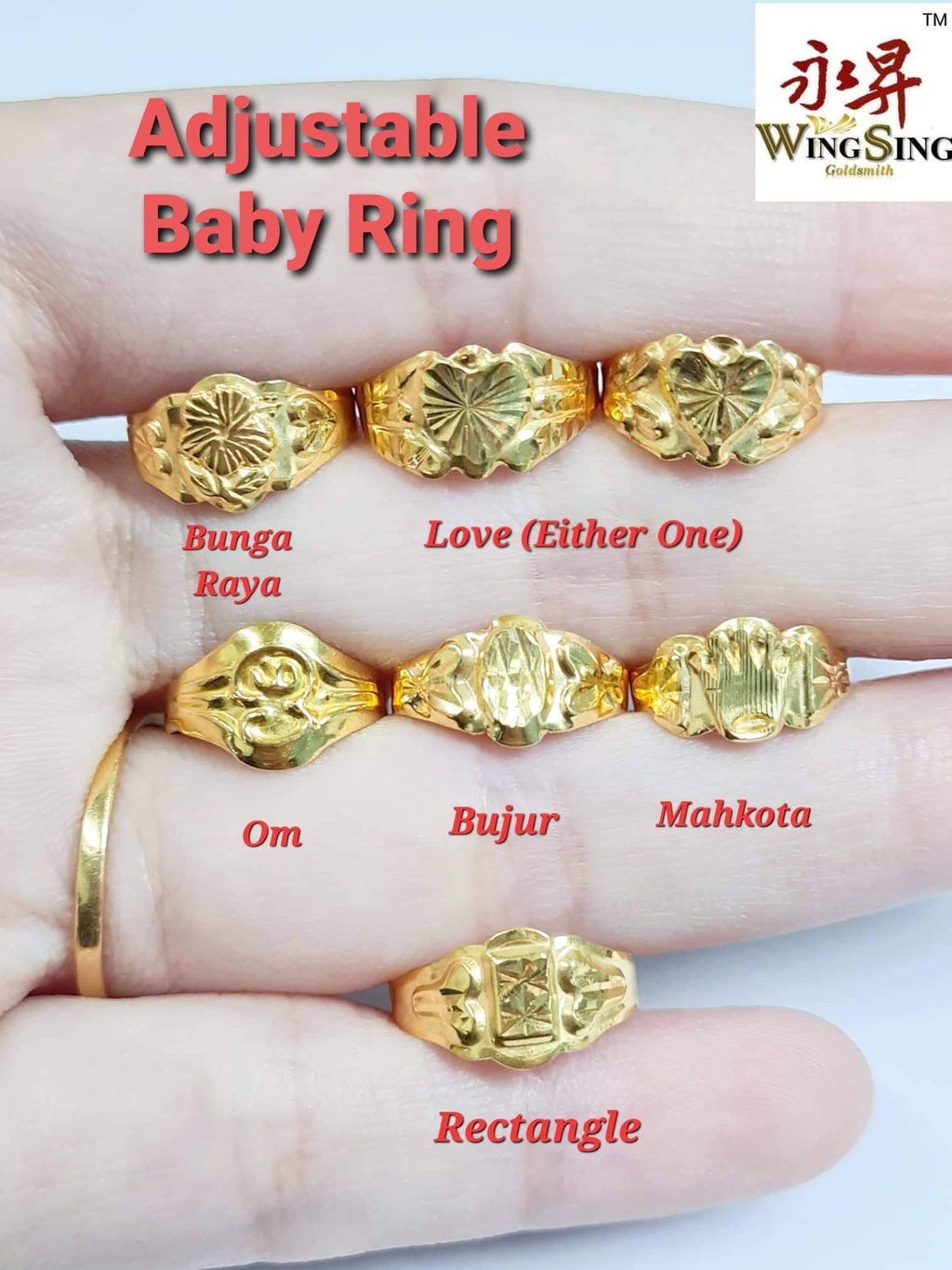 Gold ring for deals 6 months baby