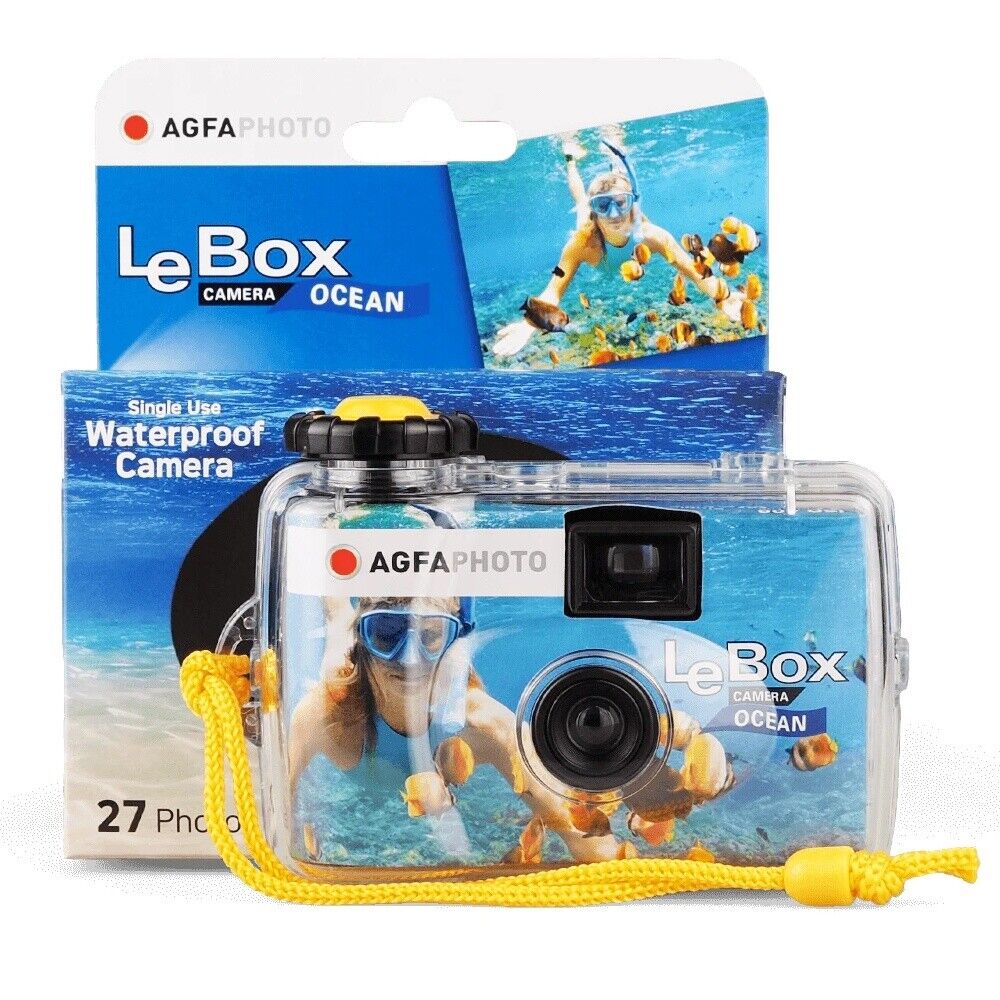 AGFAPHOTO LEBOX OCEAN 35mm 135 Waterproof Underwater DISPOSABLE