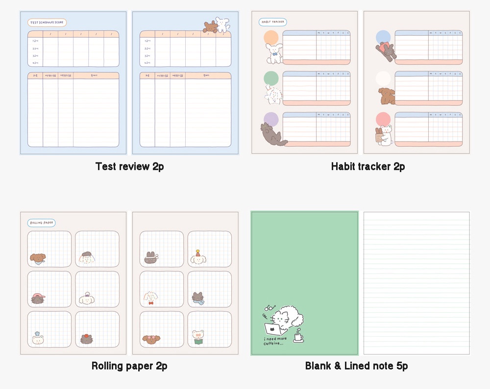 Romane For 4month Undated Study Planner Scheduler Hard Cover Monthly ...