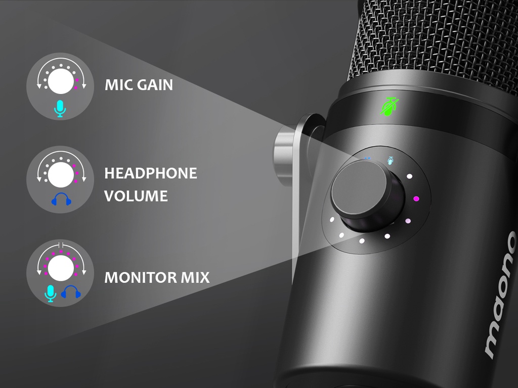 Maono PD400X Professional Podcast Dynamic Microphone USB/XLR Dual Mode Mic for PC,Phone,Live Streaming,Podcasting,Recording | Shopee Singapore