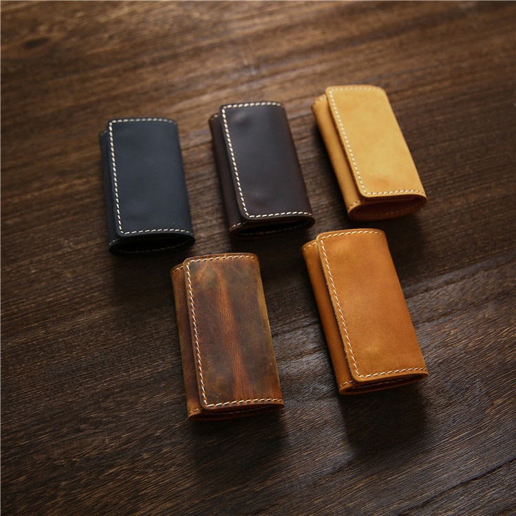 Multifunctional Men Key Holders Genuine Leather Key Wallets Car Key ...