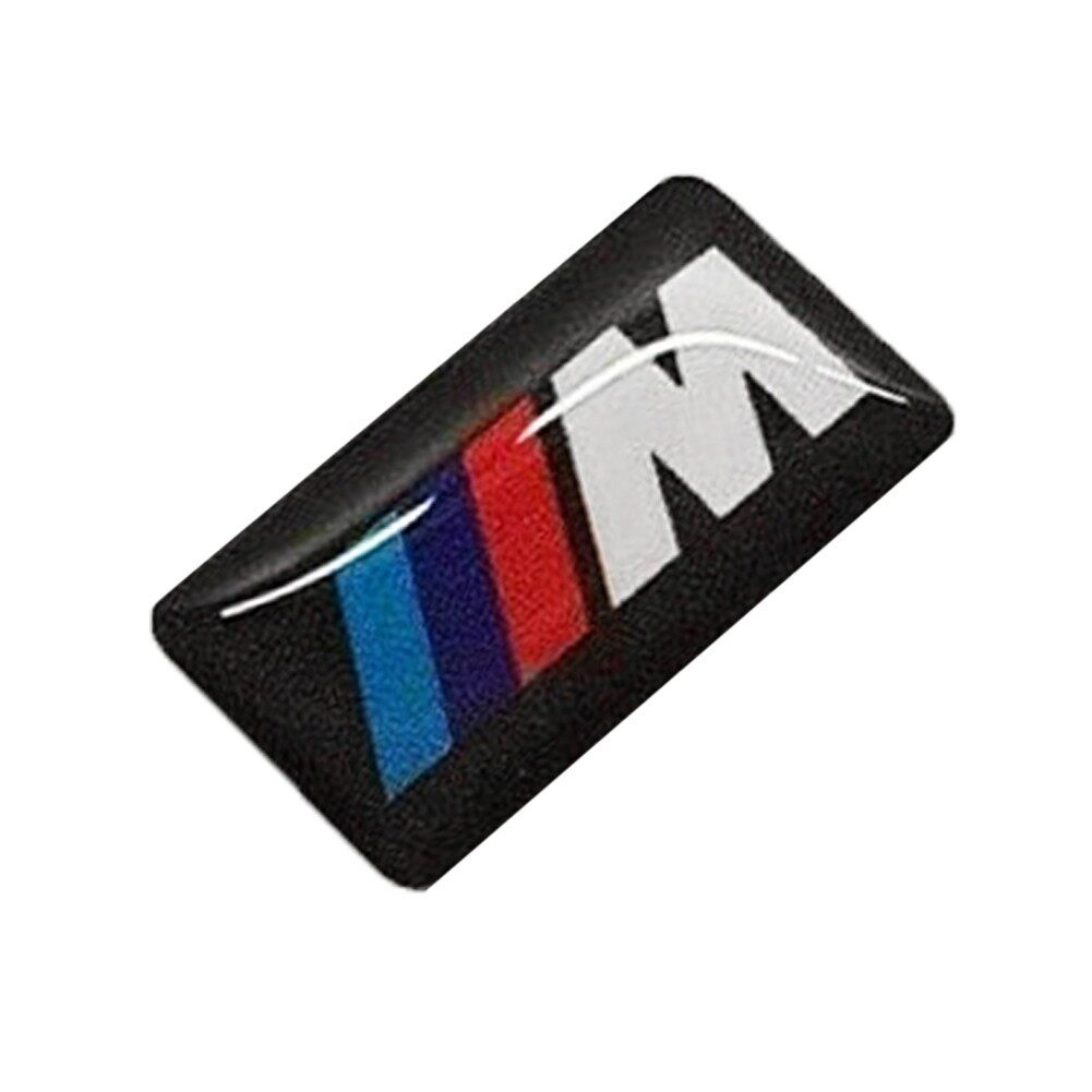 flightcar 5pcs For BMW M Tec Sport Alloy Wheel Rectangle Rim Sticker ...