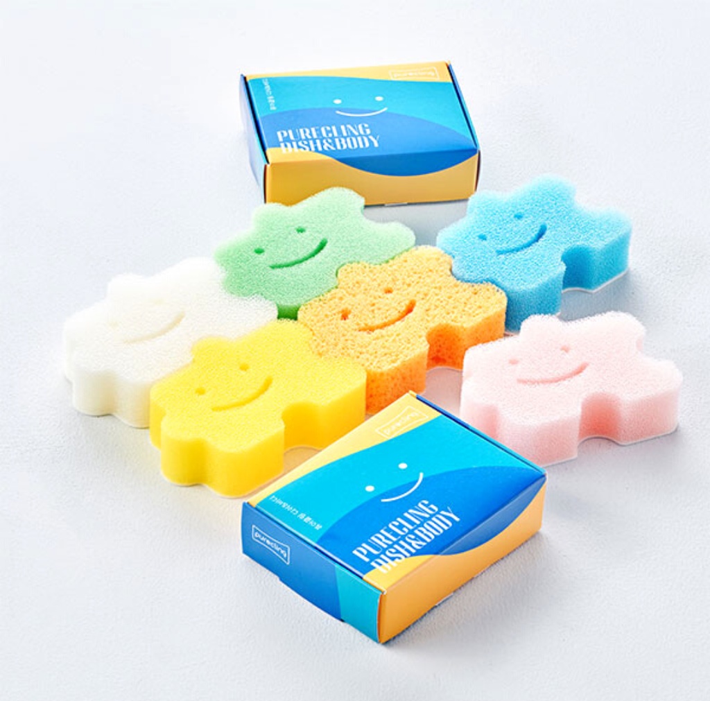 [PURE CLING] Premium Kitchen Sponge Body Sponge | Patent Technology ...