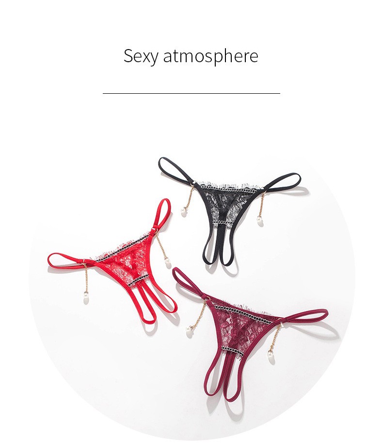 Plus Size G-String Transparent Sexy Temptation Free T-Pants Eyelashes ...