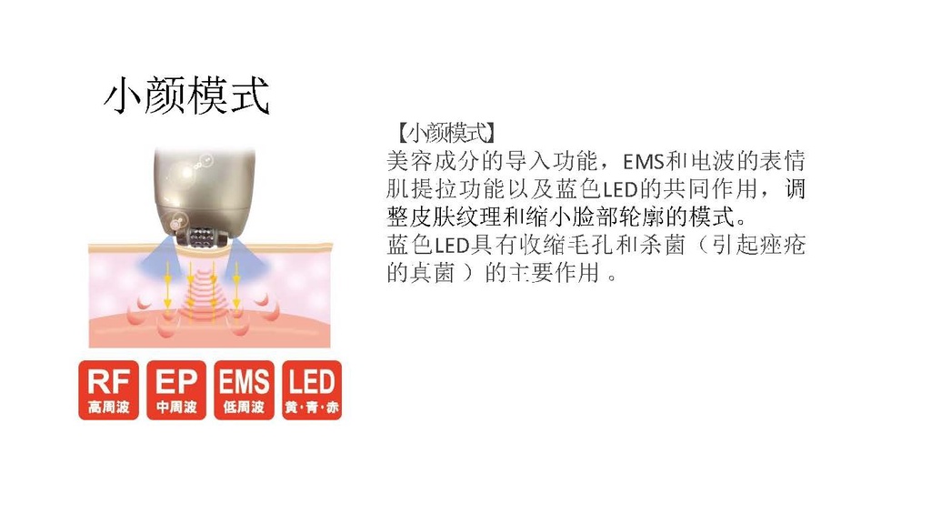 BML Lifting Small Face Beauty Instrument RF EP EMS LED Multiple Modes ...