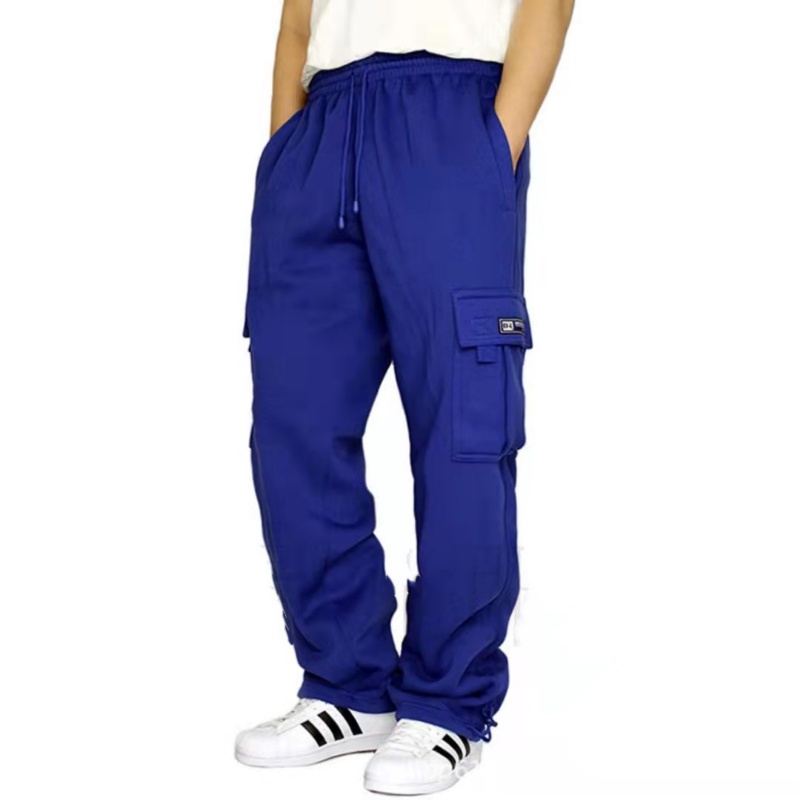 Men's cargo clearance pocket fleece pants