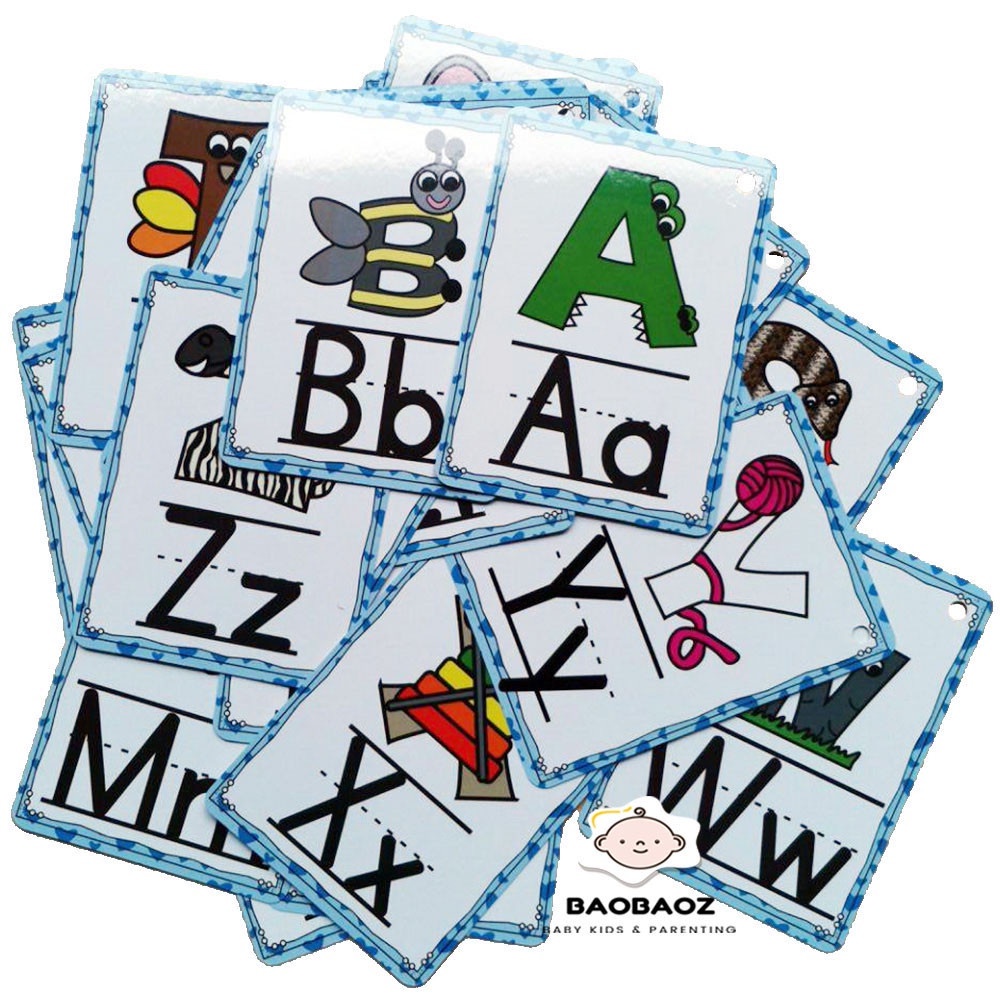 156 Phonics My Mini Alphabet Flip Book Learn Words Alphabet Build ...