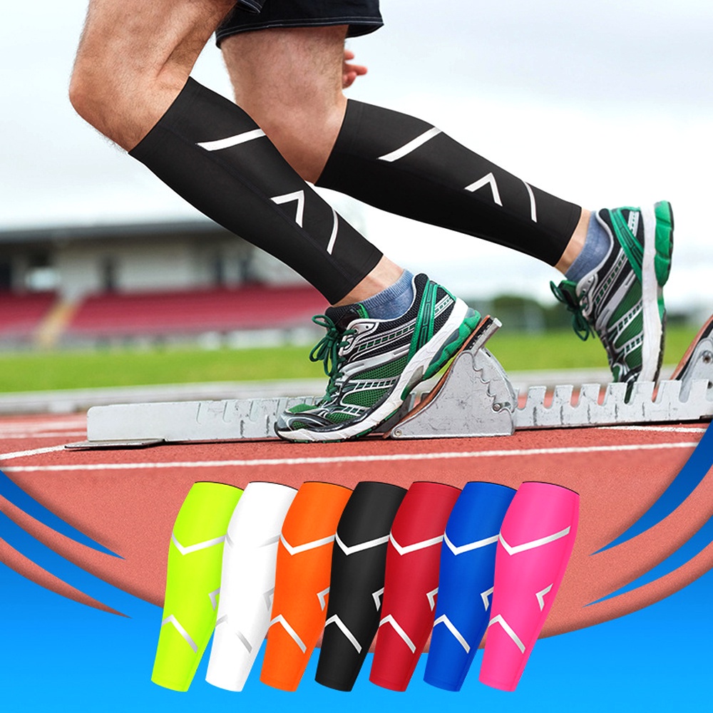 SPOSAFE Calf compression sleeve for man women leg support for biking ...