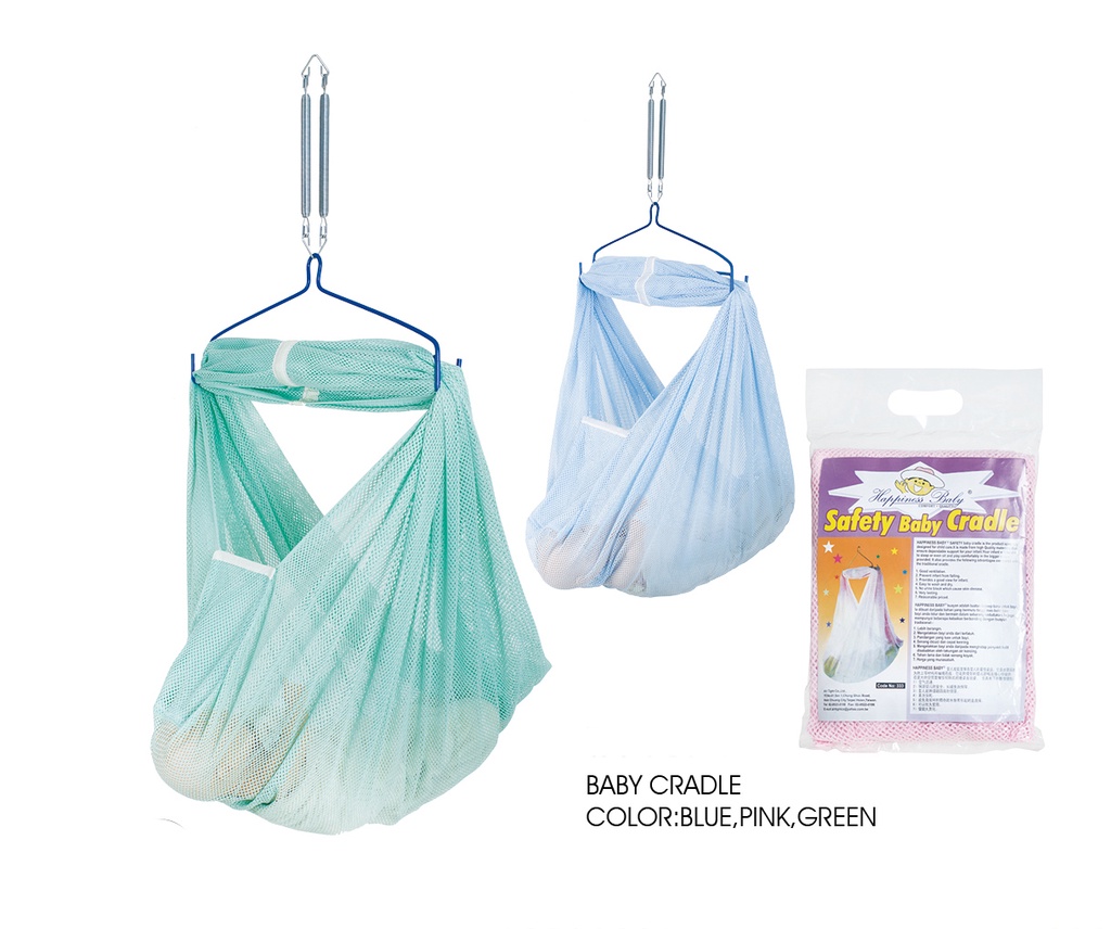 EZYLITTLES Baby Cradle Net with Head Cover XXL Soft Sarong Bayi Kain ...