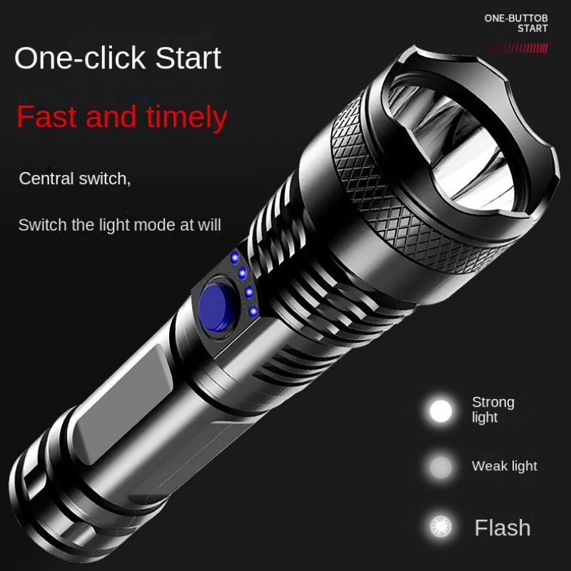 Toopre Lighting Series 2023 New Flashlight Super Brightness Three-speed ...