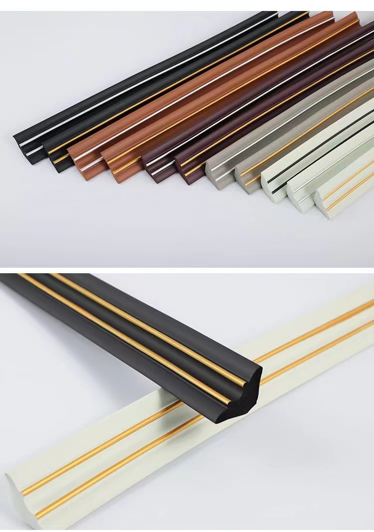 Ceiling Corner Border Self-adhesive Corner Angle Line Corner Decoration ...