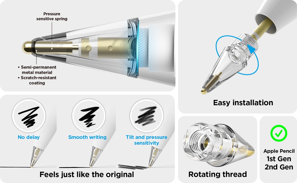 Pencil Tip Elago Apple Pencil Elago Tablet Stylus Accessory, Cap