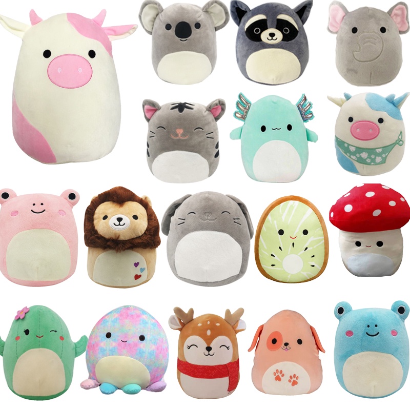 40cm Squishmallow Plush Toy Emma Max Bop Tally Cora Aqua Paco Kayla ...